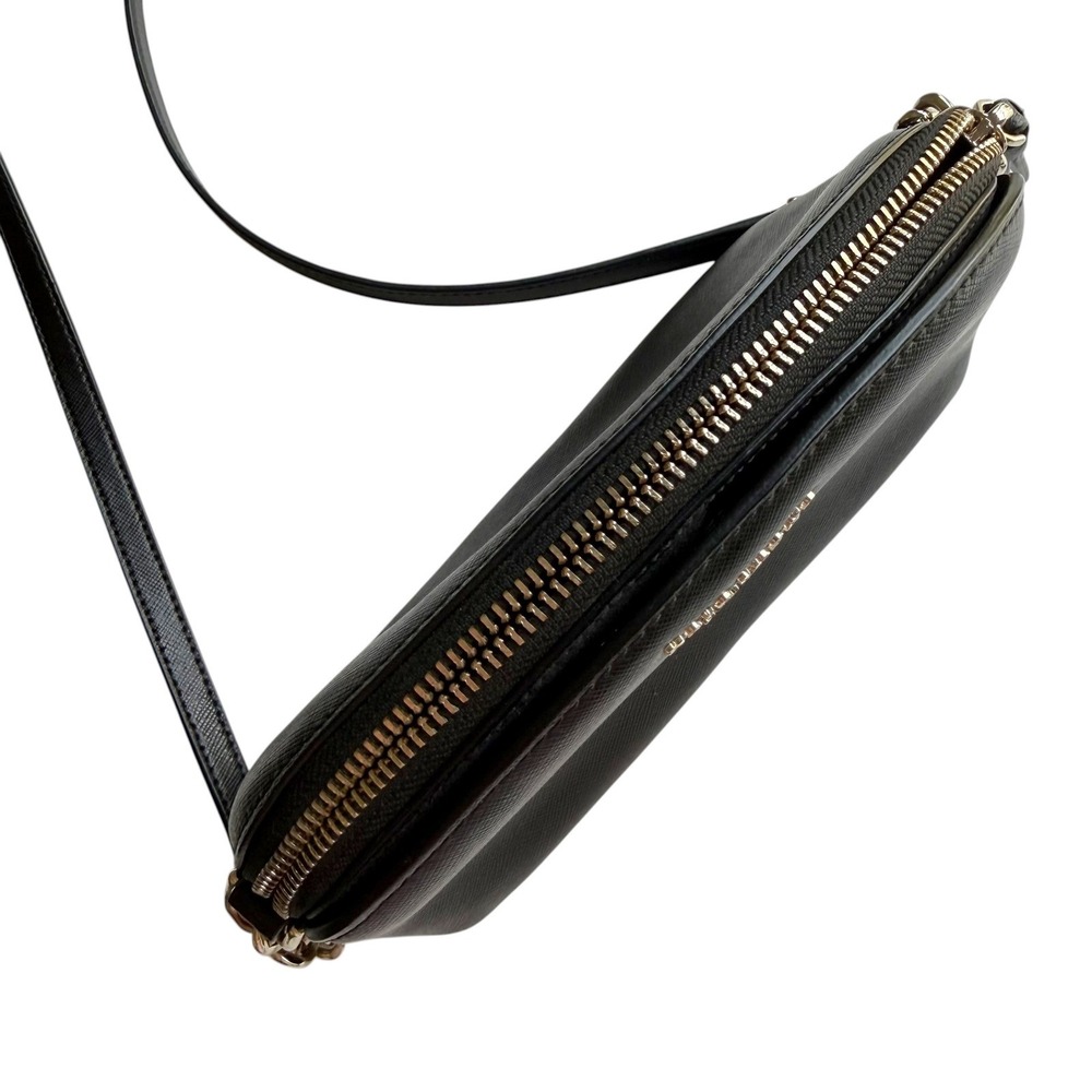 Kate Spade New York Black Cameron Street Hilli Leather Crossbody Bag - Picture 7 of 12